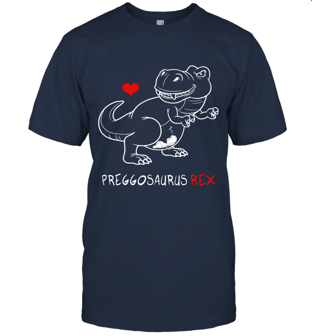 Preggosaurus Dinosaur Pregnancy Halloween Unisex T-Shirt