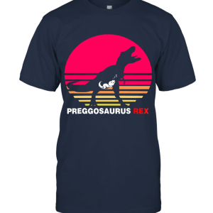 Preggosaurus Dinosaur Pregnancy Funny Halloween Unisex T-Shirt