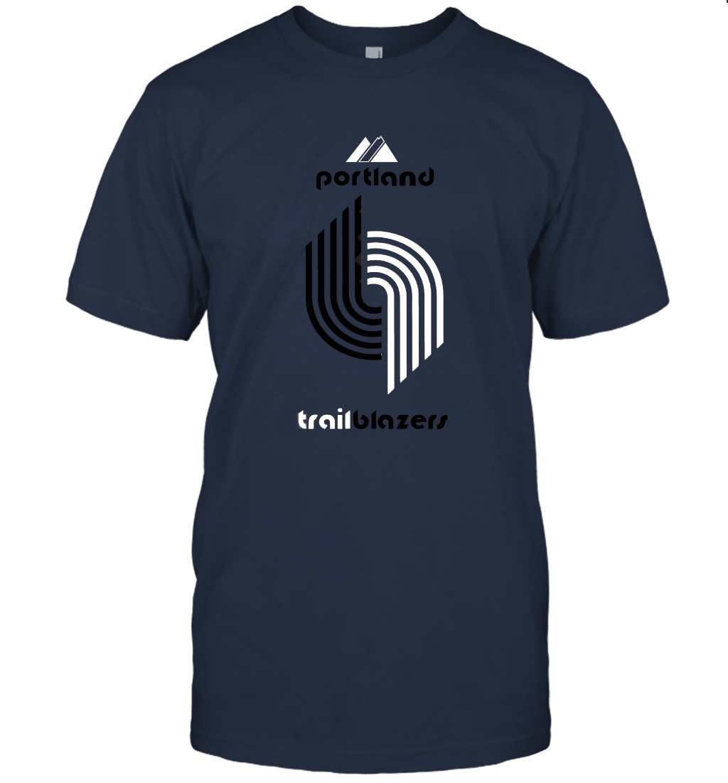 Portland Trailblazers Bill Walton Majestic 1 Unisex T-Shirt