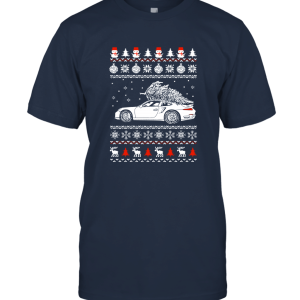 Porsche 911 Brings Christmas Home Ugly Unisex T-Shirt