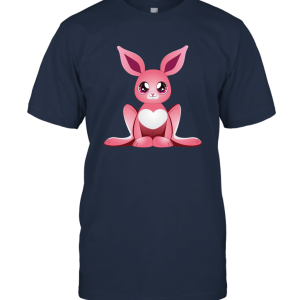 Pink Bunny Unisex T-Shirt