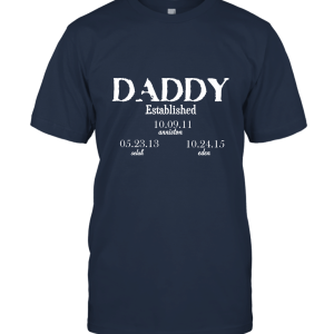 Personalized Established Unisex T-Shirt