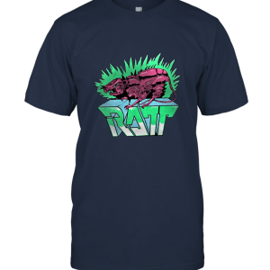Ratt Robot Rat Black Unisex T-Shirt