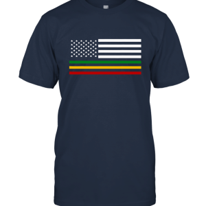 Rasta America Flag American African USA Reggae T Shirt Tee Unisex T-Shirt