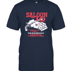 RARE Vintage 80s Saloon No. 10 Deadwood Unisex T-Shirt