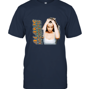 Rare alanis morrissette ÁO TR?NG Unisex T-Shirt