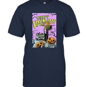 Pumpkin Creepy Halloween Unisex T-Shirt