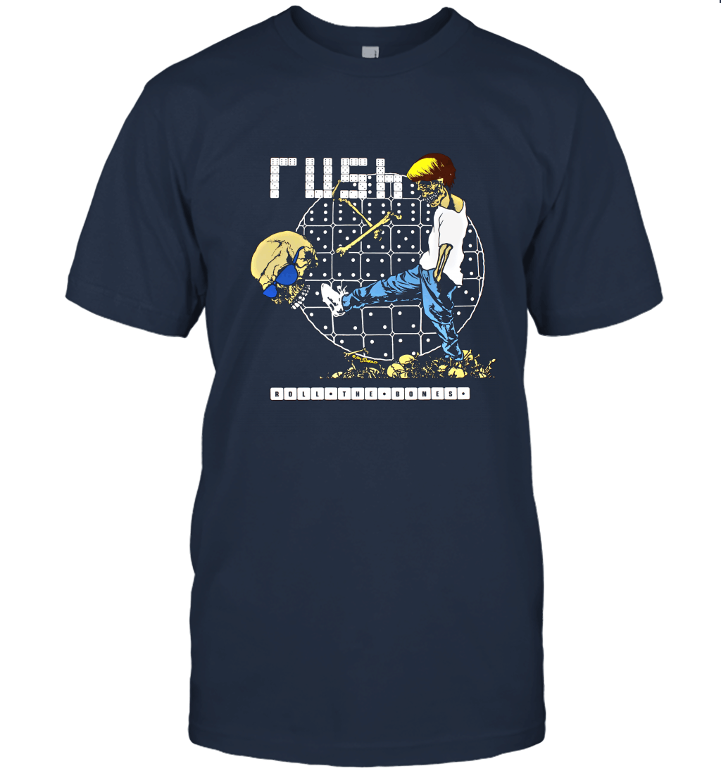 Pushead Designed 'Domino Boy' RUSH Roll The Bones Unisex T-Shirt