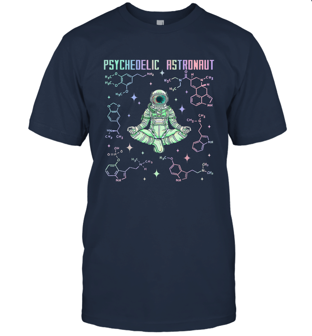 Psychedelic Space Astronaut Psychonaut Unisex T-Shirt