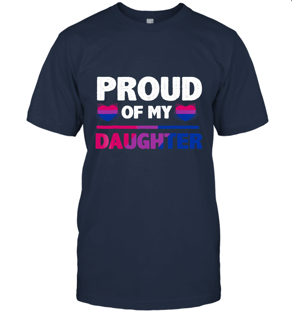 Proud of my daughter Unisex T-Shirt