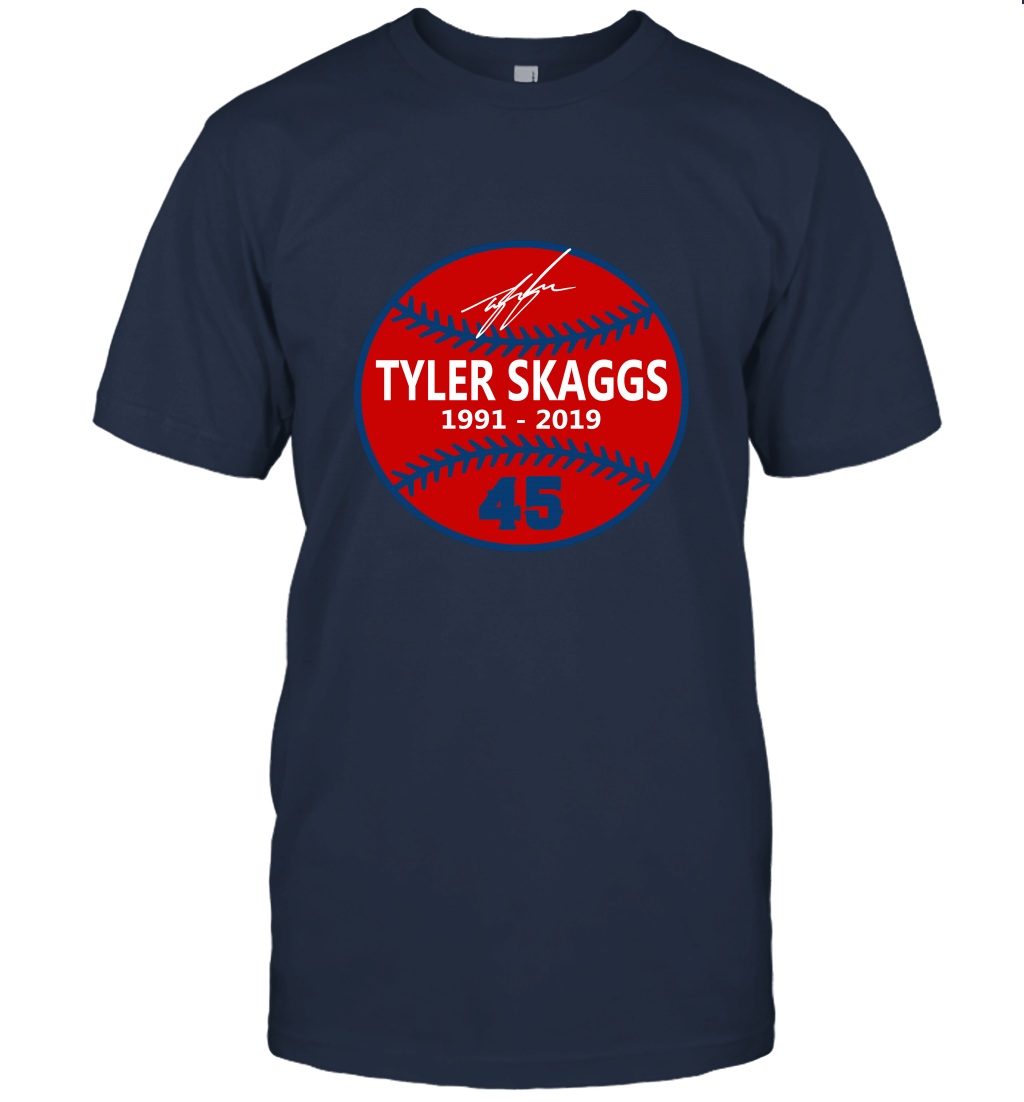 RIP Tyler Skaggs 45 Baseball Unisex T-Shirt