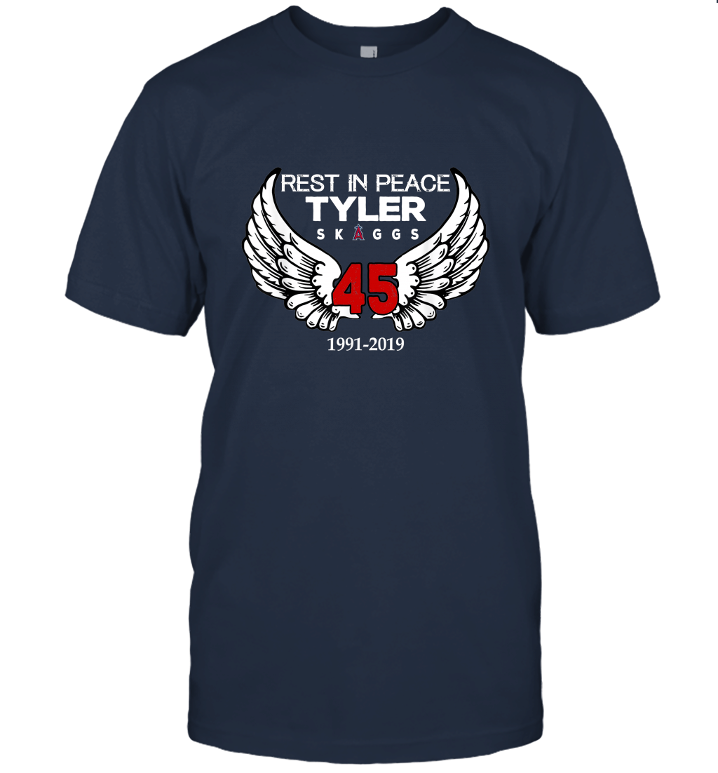 RIP Tyler Skaggs 45 Los Angeles Thank You For The Memories Unisex T-Shirt
