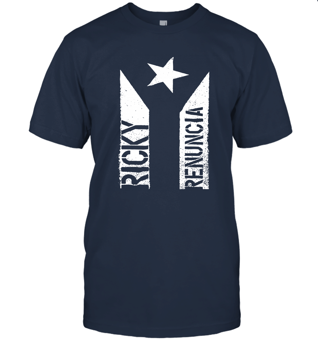 Ricky Renuncia Puerto Flag Unisex T-Shirt