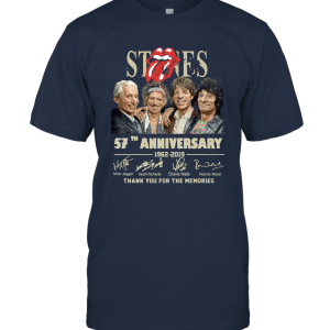 Rolling Stone 57th anniversary 1962 2019 signatures thank for the memories Unisex T-Shirt