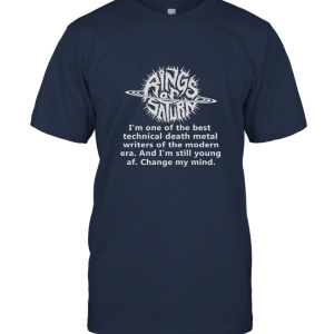Rings of Saturn Best Tech Death Unisex T-Shirt