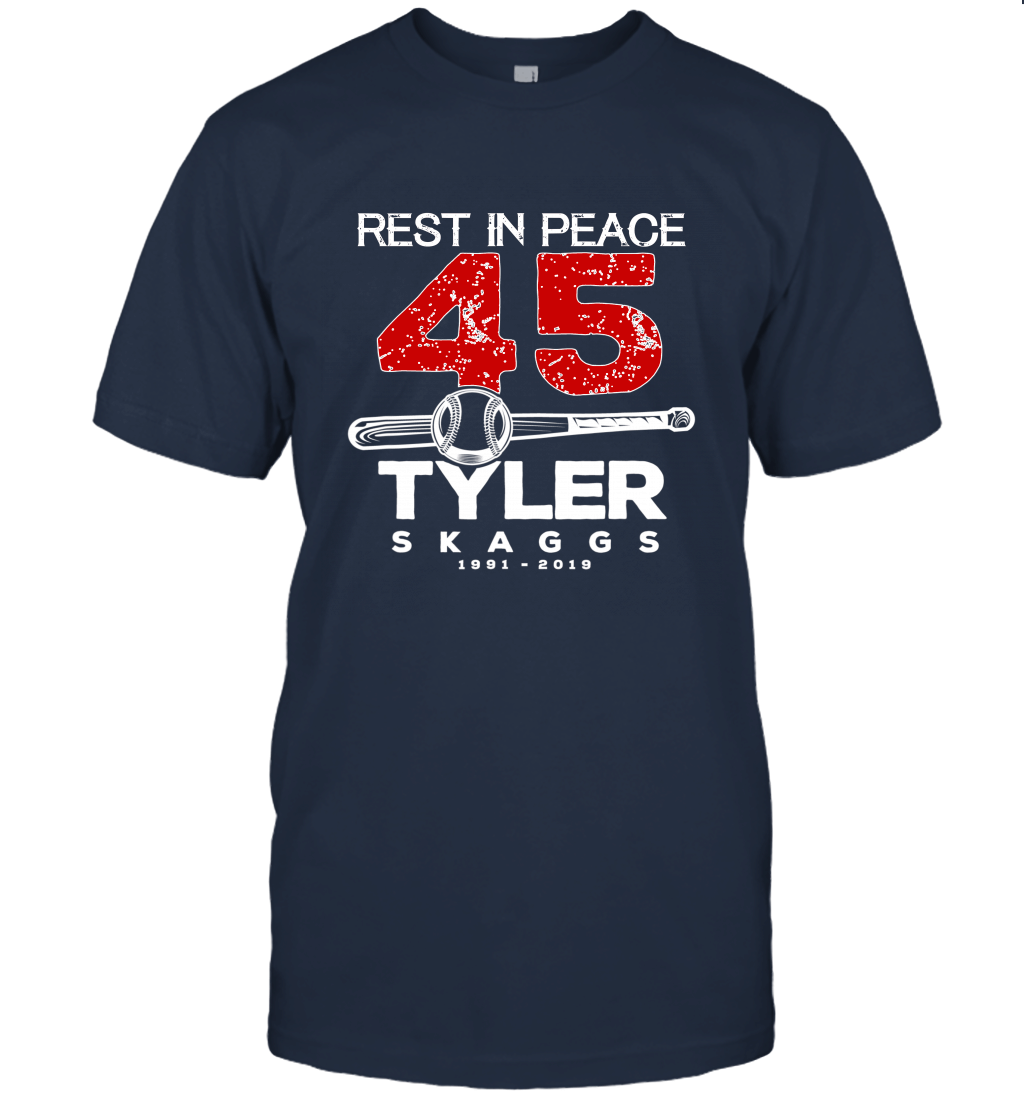 RIP Tyler Skaggs Baseball Thank You For The Memories Unisex T-Shirt