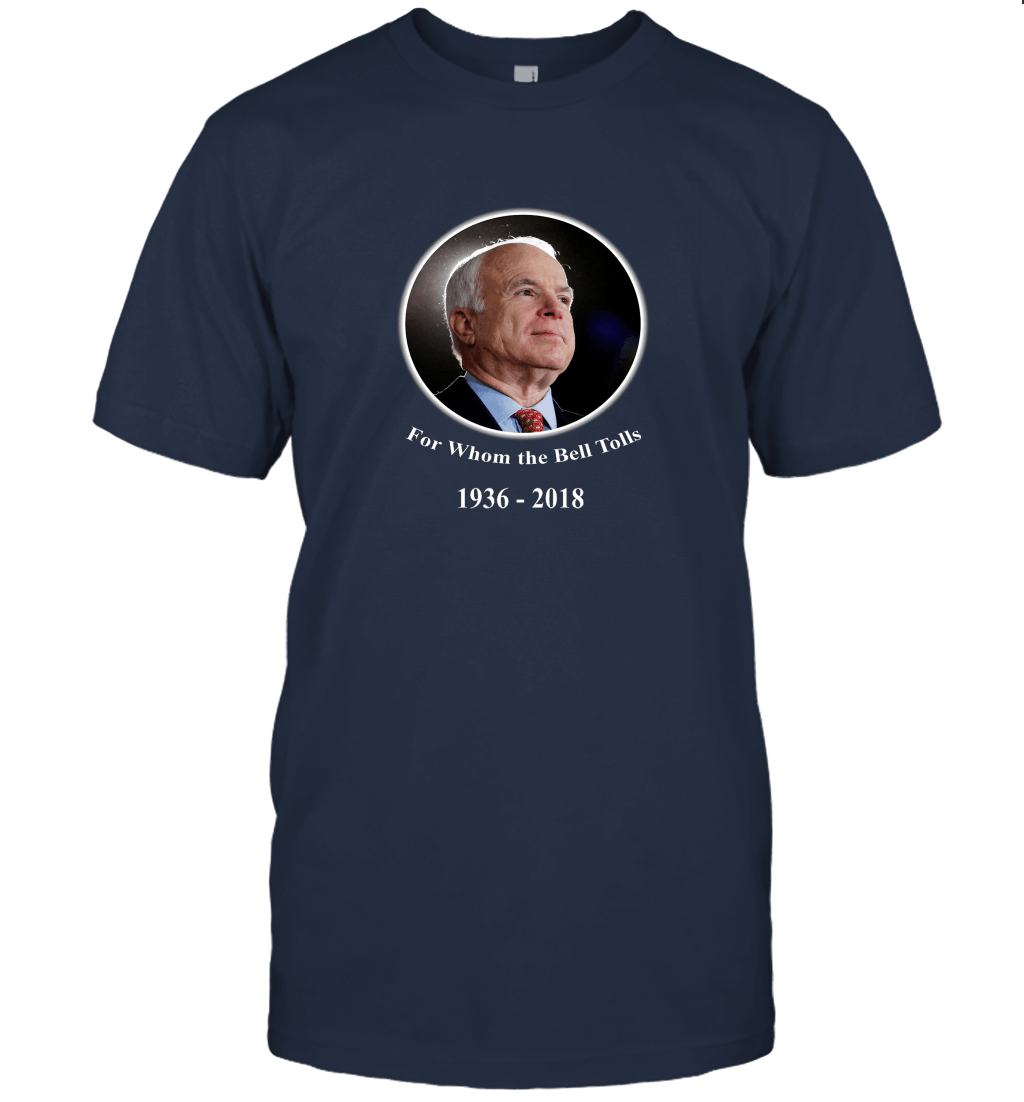 RIP McCain War Senator Remembrance T Shirts Unisex T-Shirt