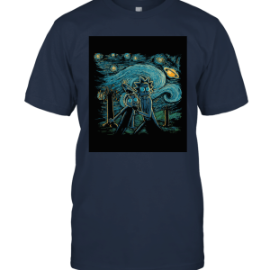 Rick N Morty Starry Night Unisex T-Shirt