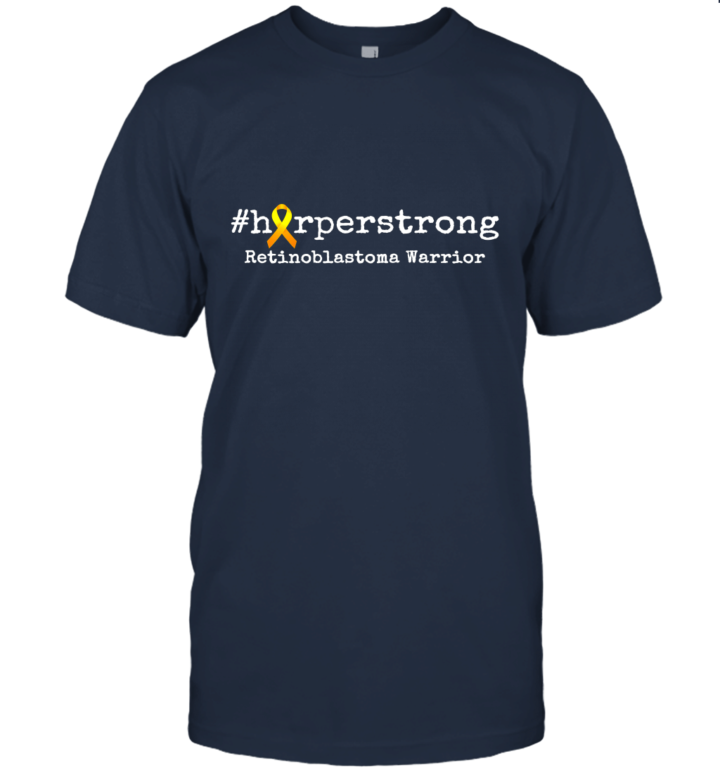 Retinoblastoma Warrior Cancer Awareness #harperstrong Unisex T-Shirt