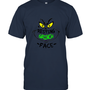 Resting Grinh Face ugy christmas T shirt for men and women Unisex T-Shirt