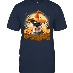 Schnauzer Halloween Long Sleeve Crew Schnauzer Gift Unisex T-Shirt