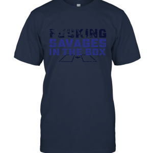 Savages In The Box Baseball Unisex T-Shirt