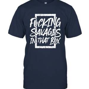 Savages In The Box Baseball New York Unisex T-Shirt