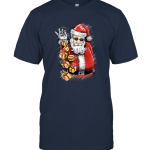 Santa And Christmas Unisex T-Shirt