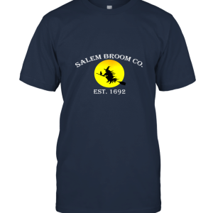 Salem broom co est 1692 Halloween funny Unisex T-Shirt