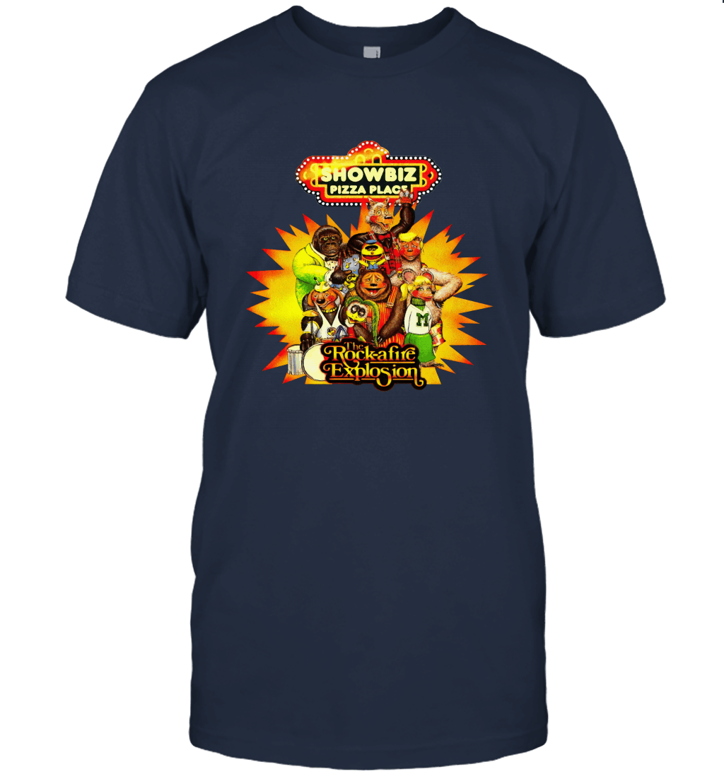 Showbiz Pizza Place The Rock Afire Explosion Unisex T-Shirt