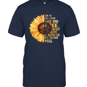 She Is Life Itself Wild And Free Suower Unisex T-Shirt