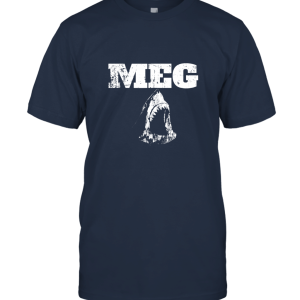 Shark T Shirts Meg T Shirt Unisex T-Shirt