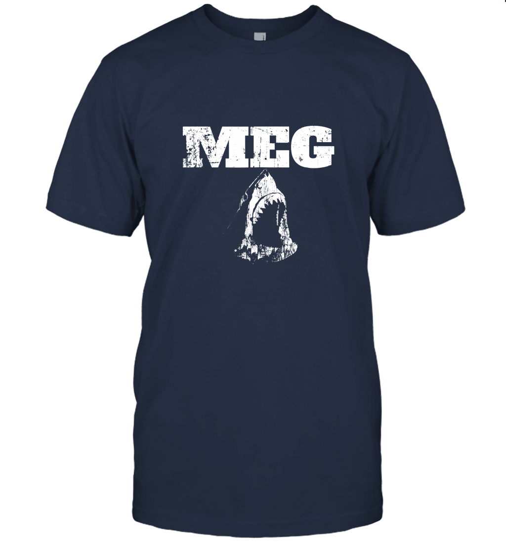 Shark T Shirts Meg T Shirt Unisex T-Shirt