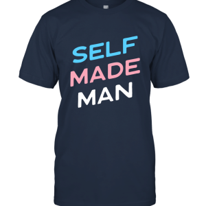 Self Made Transgender Man Hoodie LGBT Trans Pride Flag FTM Unisex T-Shirt