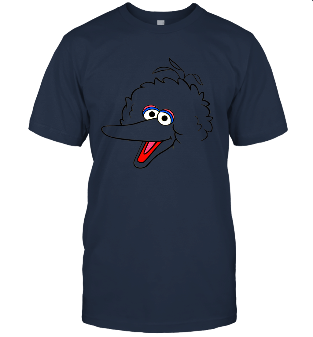 Seesame Big Bird Face Unisex T-Shirt