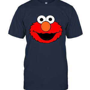 Seesamee Elmo Face Funny Unisex T-Shirt