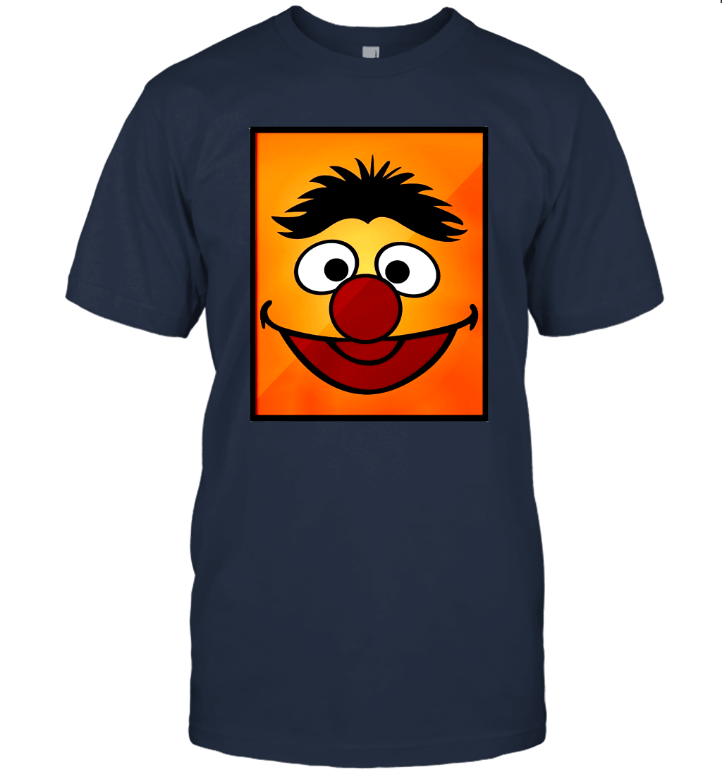 Seesame Ernie Face Funny Unisex T-Shirt