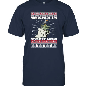 Seagulls Stop It Now Christmas Unisex T-Shirt