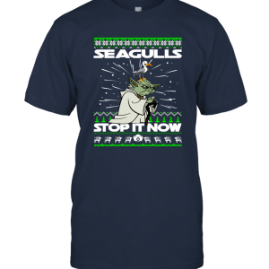 Seagulls Stop It Now Ugly Christmas Unisex T-Shirt