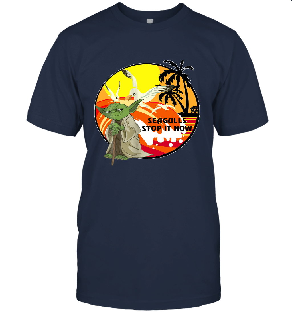 Seagulls Stop It Now Parody Seagulls Christmas Unisex T-Shirt