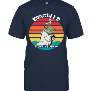 Seagulls Stop It Now Beach Unisex T-Shirt