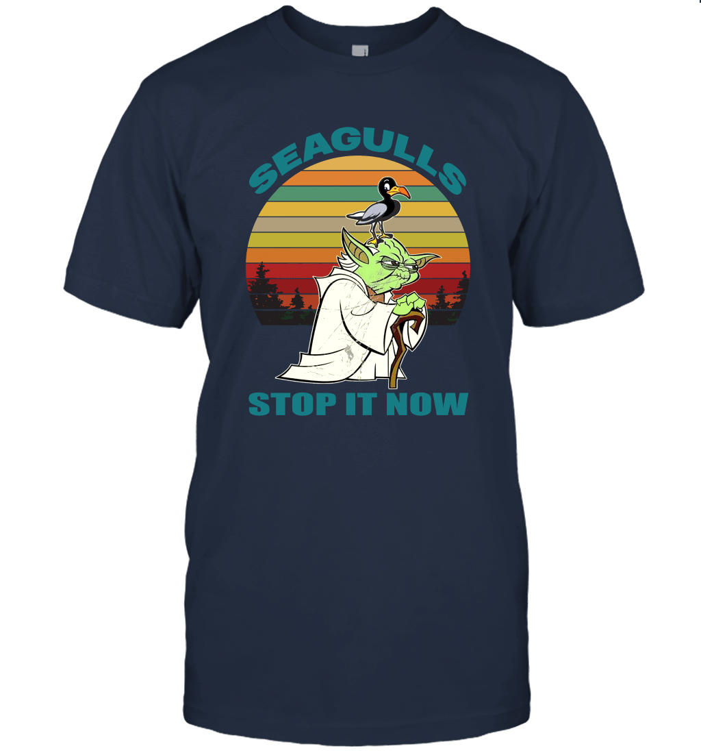 Seagull Stop It Now T Shirt Yoda T Shirt Unisex T-Shirt