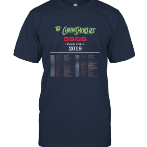 The Chainsmokers 5SOS Lennon Stelia Tour 2019 m?t sau Unisex T-Shirt