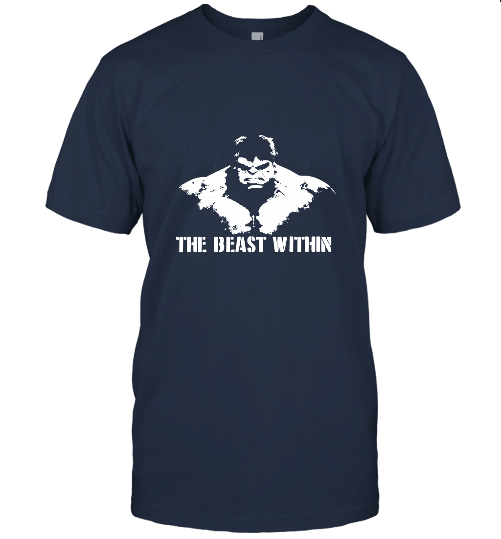 The Beast Within Hulk Mens Bodybuilding Unisex T-Shirt