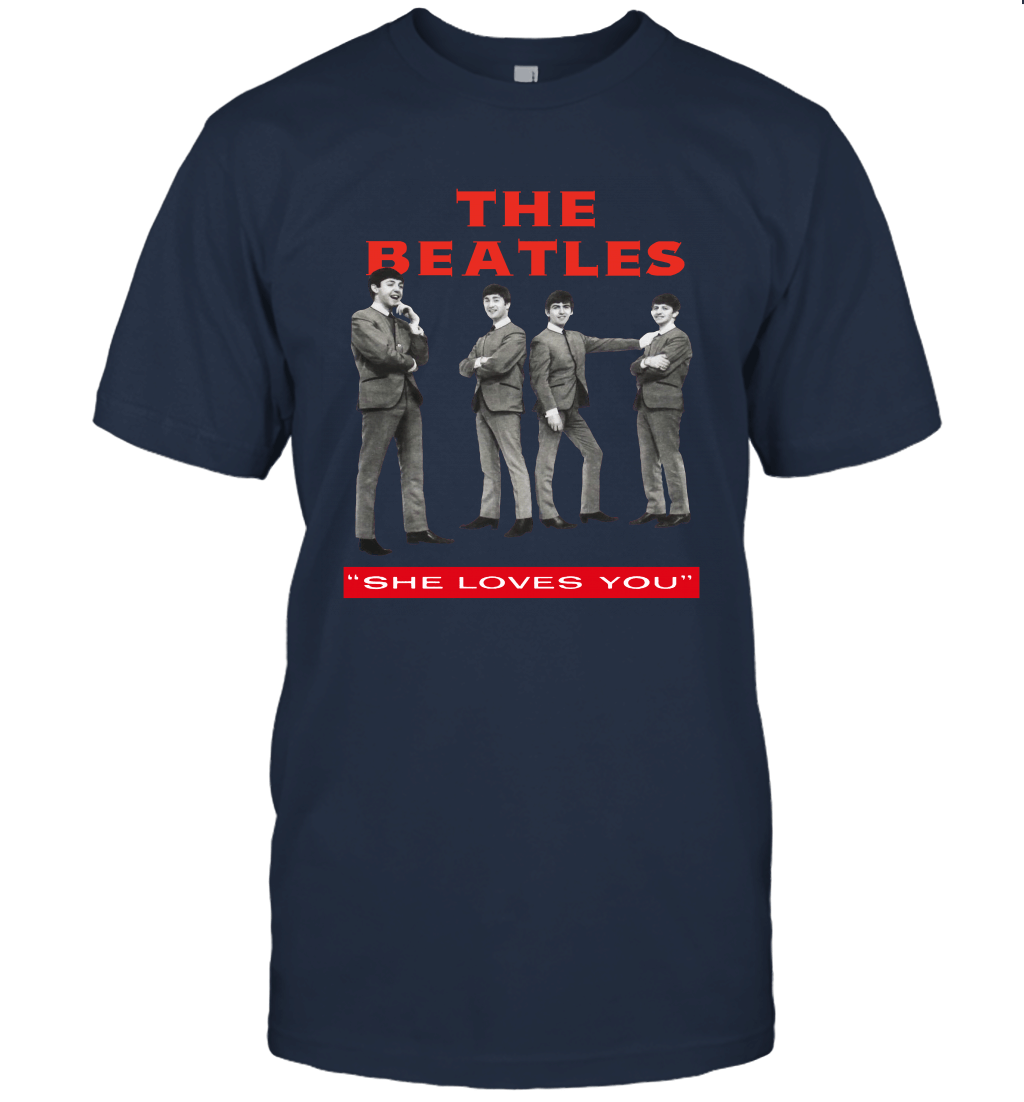 The beatle she love you Unisex T-Shirt