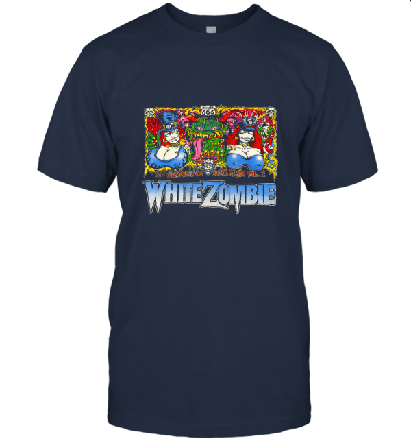 Vintage 90s WHITE ZOMBIE La Sexorcisto Devil Music Vol 1 World Tour Unisex T-Shirt