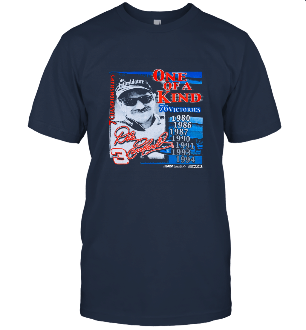 Vintage 90s Dale Earnhardt Sr 3 Car NASCAR TT 1 Unisex T-Shirt