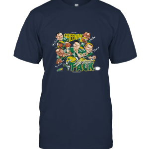 Vintage 90s Green Bay Packers Wolf Pack Unisex T-Shirt