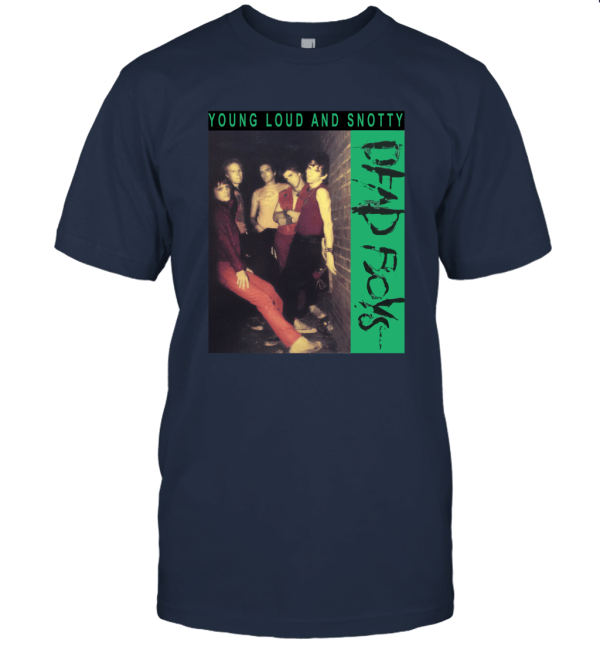 Vintage 90s Dead boys american punk rock band yound loud and snotty shirt Unisex T-Shirt