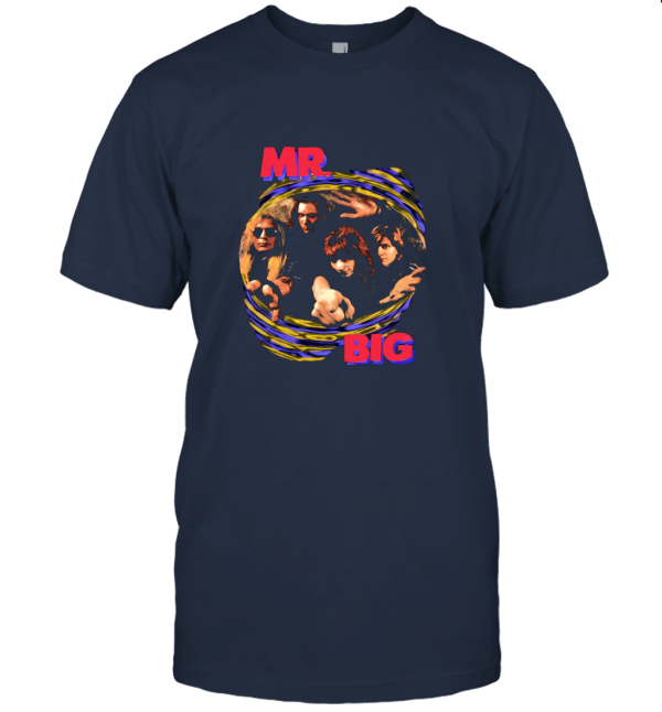 Vintage 90s Mr Big Hard Rock Alive And Kickin Concert Tour 92 Billy Sheehan Classic Rock Unisex T-Shirt